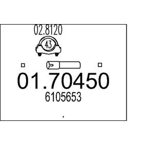 Abgasrohr 01.70450