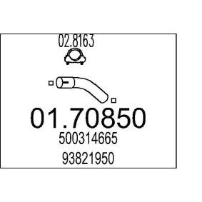 Abgasrohr 01.70850