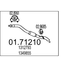 Abgasrohr 01.71210