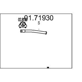 Abgasrohr 01.71930