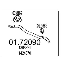 Abgasrohr 01.72090