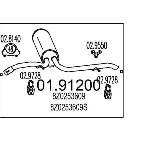 Endschalldämpfer 01.91200 von MTS günstig für 944,58 € online kaufen
