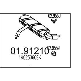 Endschalldämpfer 01.91210 von MTS günstig für 159,11 € online kaufen