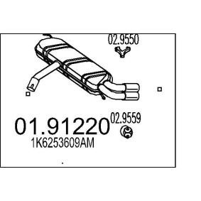 Endschalldämpfer 01.91220 von MTS günstig für 944,58 € online kaufen