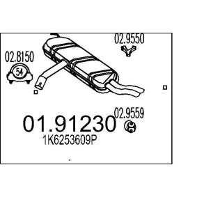 Endschalldämpfer 01.91230 von MTS günstig für 944,58 € online kaufen