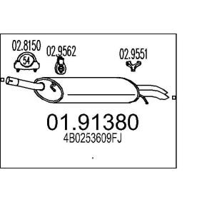 Endschalldämpfer 01.91380 von MTS günstig für 944,58 € online kaufen