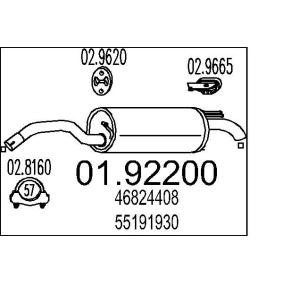 Endschalldämpfer 01.92200 von MTS günstig für 944,58 € online kaufen