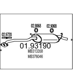 MITSUBISHI Endschalldämpfer von MTS