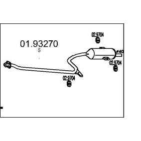Endschalldämpfer 01.93270 von MTS günstig für 83,81 € online kaufen