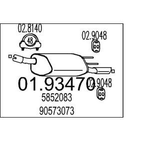 Endschalldämpfer 01.93470