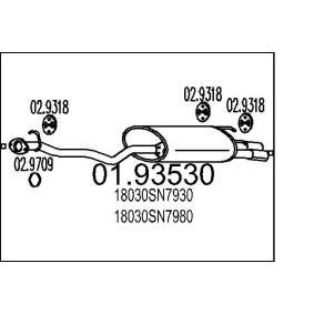 HONDA Endschalldämpfer von MTS