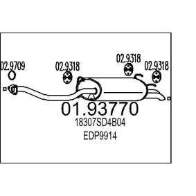 Endschalldämpfer 01.93770