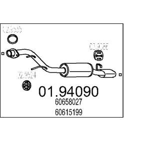 Endschalldämpfer 01.94090 von MTS günstig für 66,41 € online kaufen