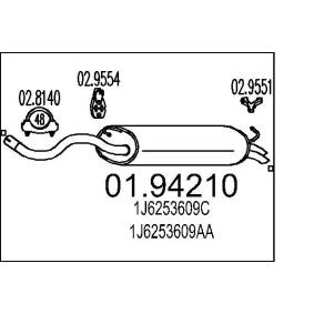 Endschalldämpfer 01.94210