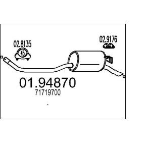 Endschalldämpfer 01.94870 von MTS günstig für 71,95 € online kaufen
