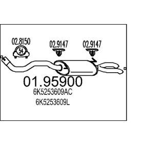 Endschalldämpfer 01.95900