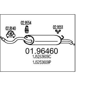 Endschalldämpfer 01.96460