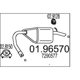 Endschalldämpfer 01.96570 von MTS günstig für 69,61 € online kaufen