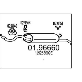 Endschalldämpfer 01.96660