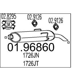 Endschalldämpfer 01.96860 von MTS günstig für 56,64 € online kaufen