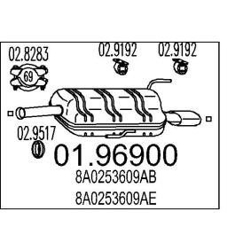 Endschalldämpfer 01.96900 von MTS günstig für 944,58 € online kaufen