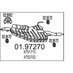 Endschalldämpfer 01.97270 von MTS günstig für 137,31 € online kaufen