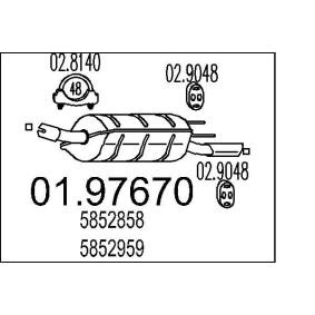 Endschalldämpfer 01.97670