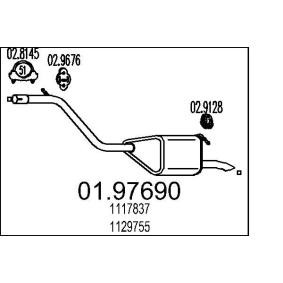 Endschalldämpfer 01.97690 von MTS günstig für 67,58 € online kaufen