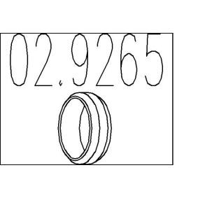 Dichtring, Abgasrohr von MTS 02.9265