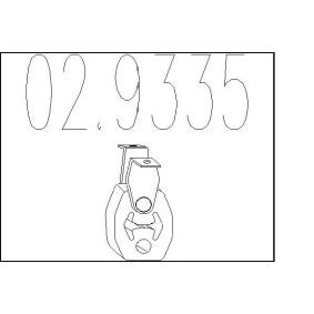 Köp Gummibuffert, ljuddämopare av MTS 02.9335 till det låga priset 173,20 kr