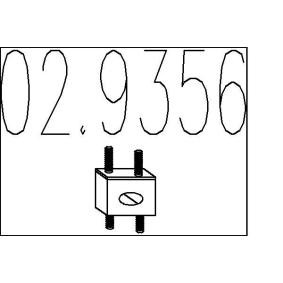 Köp Gummibuffert, ljuddämopare av MTS 02.9356 till det låga priset 114,70 kr