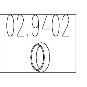 Dichtring, Abgasrohr von MTS 02.9402