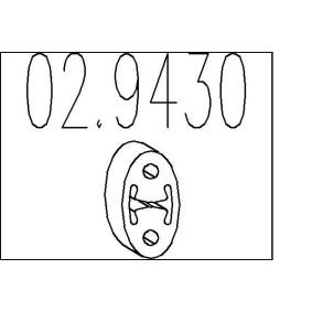 Comprar Almohadilla de tope, silenciador de MTS 02.9430 a bajo precio de 4,33 €