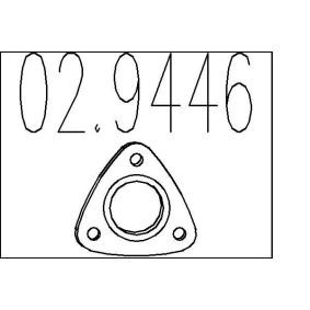 Dichtung, Abgasrohr von MTS 02.9446