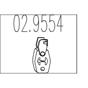 Acquista Tampone paracolpo, Silenziatore da MTS 02.9554 a buon mercato per soli 7,65 €
