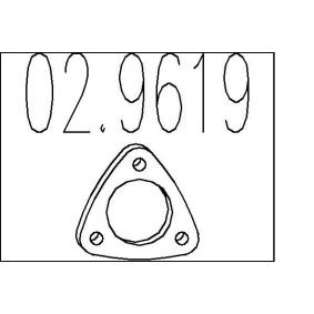 Dichtung, Abgasrohr 02.9619