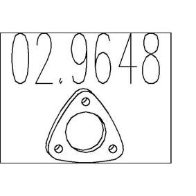 Dichtung, Abgasrohr von MTS 02.9648
