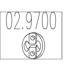 Köp Gummibuffert, ljuddämopare av MTS 02.9700 till det låga priset 36,42 kr