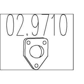 Dichtung, Abgasrohr von MTS 02.9710