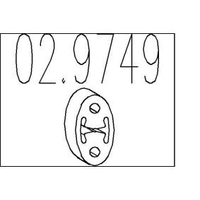 Köp Gummibuffert, ljuddämopare av MTS 02.9749 till det låga priset 12433,96 kr