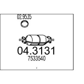 Compre Catalisador da MTS 04.3131 a um preço baixo por 335,83 €