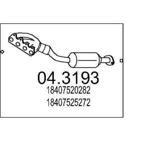 Acquista Catalizzatore da MTS 04.3193 a buon mercato per soli 500,16 €