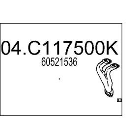 Abgasrohr 04.C117500K