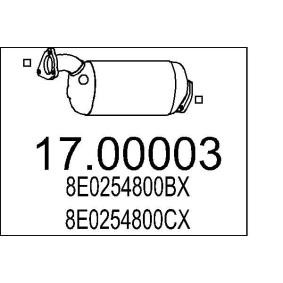 Partikelfilter (DPF) für AUDI von MTS