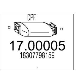 Partikelfilter (DPF) von MTS günstig für 868,94 €