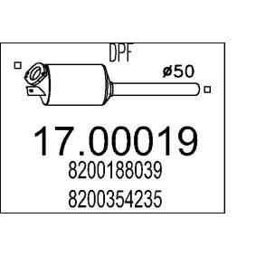 Partikelfilter (DPF) von MTS günstig für 388,33 €
