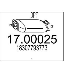 Partikelfilter (DPF) von MTS günstig für 868,94 €