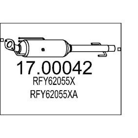 Partikelfilter (DPF) für MAZDA von MTS