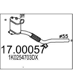 Partikelfilter (DPF) für VW von MTS