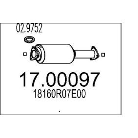Compre Filtro de partículas da MTS 17.00097 a um preço baixo por 423,47 €